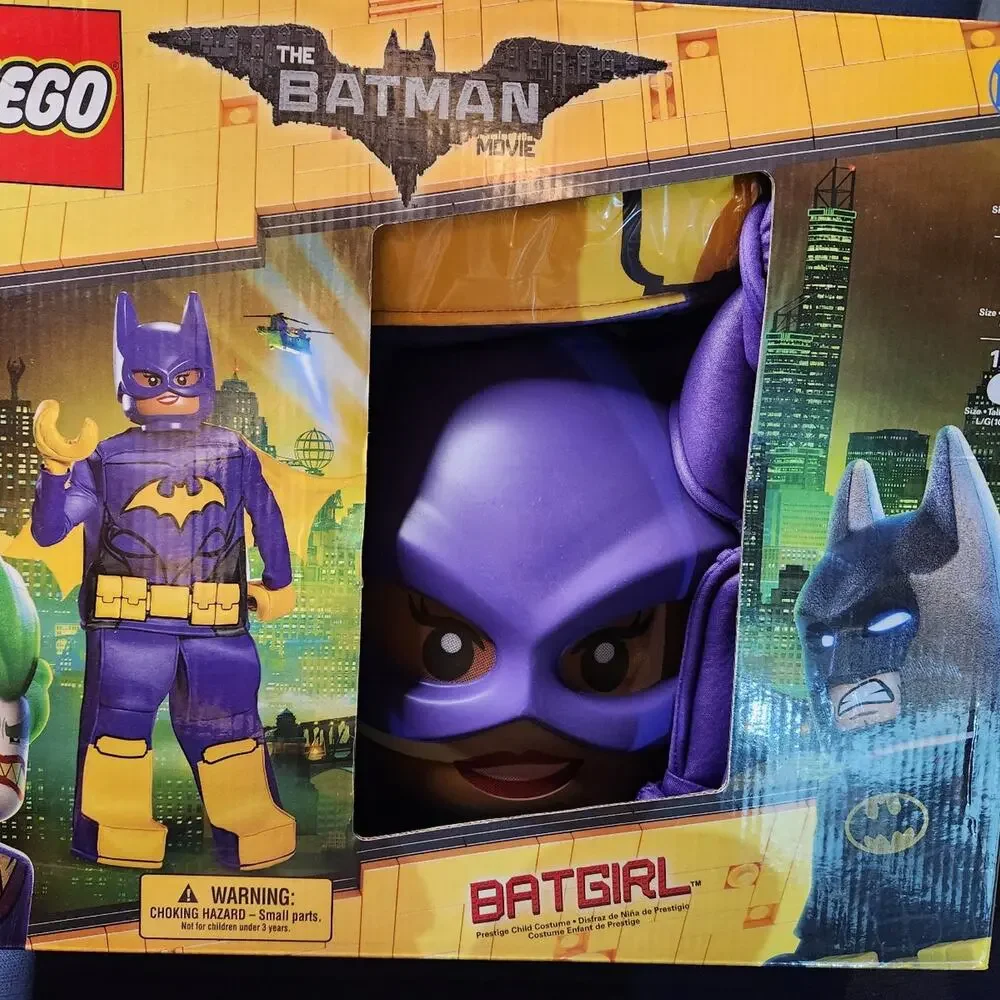 LEGO Batgirl Costume size 4-6x NWT